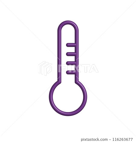 Illustration Vector graphic of thermometer icon 116263677