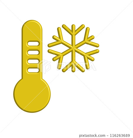 Illustration Vector graphic of thermometer icon 116263689