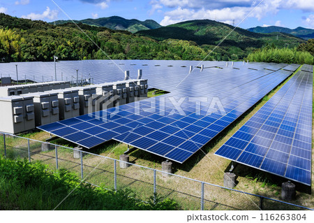 太陽能電池板和變電站設備 116263804