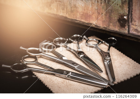 Different hairdresser scissors Different hairdresser scissors 116264309