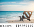 chairs on the beach 116265115
