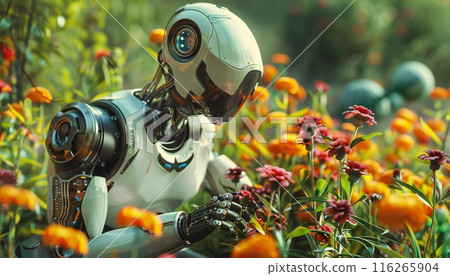 Robot gardener in harmony with nature 116265904