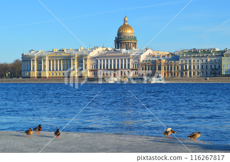 English Embankment of Neva River, St. Petersburg. English Embankment of Neva River, St. Petersburg. 116267817