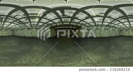 360 degree panorama of an empty room with a grid ceiling vr environment map 360 degree panorama of an empty room with a grid ceiling vr environment map 116269218