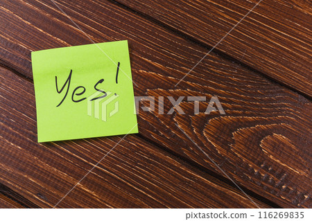 Concept for Saying yes Photo 116269835