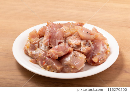 Pork thigh cut steak (lemon pepper) from the USA 116270200
