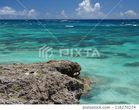 Summer in Miyakojima, Kurima Island, Musunun Beach 116270274