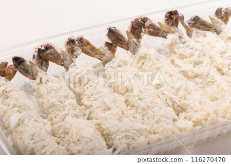 [Indonesia] Frozen Black Tiger Shrimp Fried 116270470