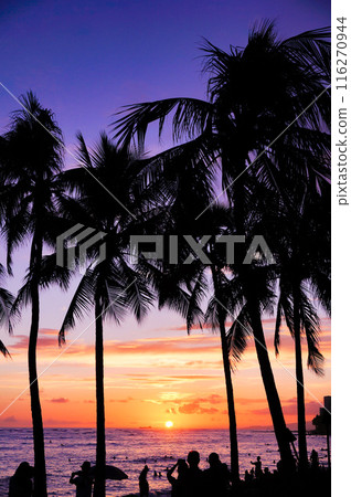 太陽下山前的場景 116270944