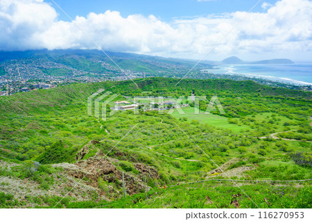Beautiful view from Diamond Head Beautiful view from Diamond Head 116270953