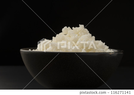 飯碗，剛煮熟的蒸汽 116271141