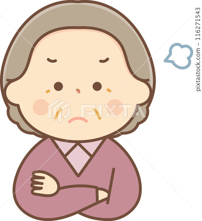 憤怒的高級女性 116271543