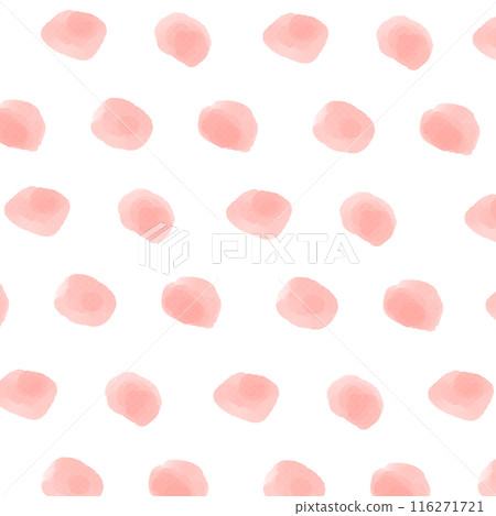 Loose hand-drawn watercolor polka dot background illustration 9 Loose hand-drawn watercolor polka dot background illustration 9 116271721