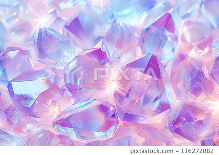 Pastel blue and purple gemstone background 116272082