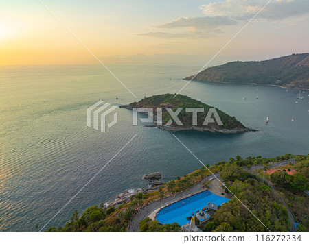 Promthep cape viewpoint is the most popular viewpoint in Phuket island. 116272234