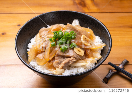 蒜蓉柚子醬炒肉碗 116272746