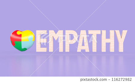 The puzzle heart multicolour for empathy and teamwork 3d rendering. The puzzle heart multicolour for empathy and teamwork 3d rendering. 116272982