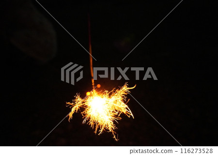 Sparkling sprinkler fireworks Sparkling sprinkler fireworks 116273528