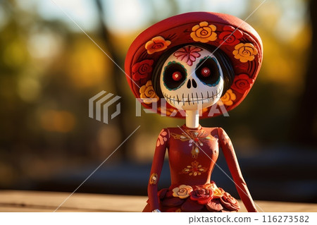 Photo of Day of the dead concept background 116273582