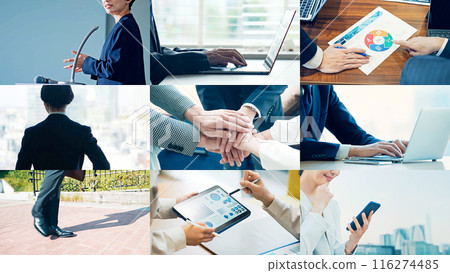 Business and teamwork 116274485