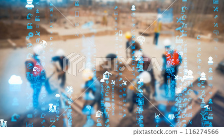 construction site and technology 116274566