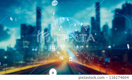 Future city and network 116274604