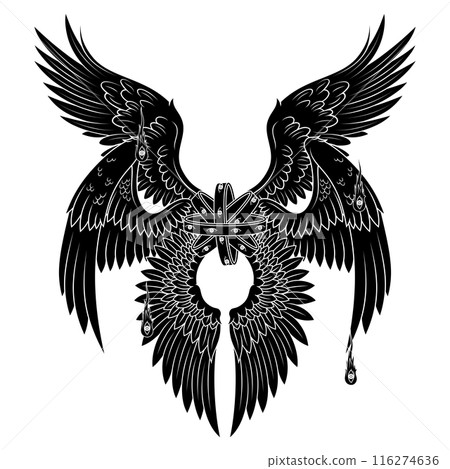 throne angel of christian theology with six wings throne angel of christian theology with six wings 116274636