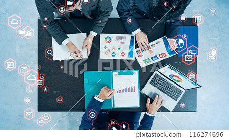 business meeting and technology business meeting and technology 116274696