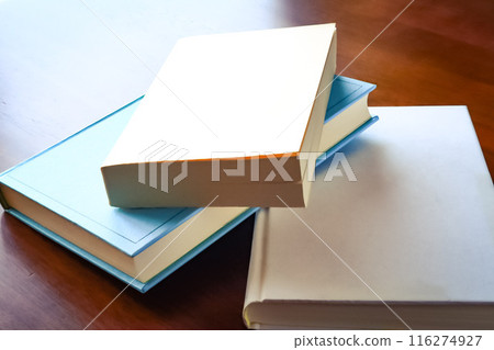 Book placed on the desk Book placed on the desk 116274927