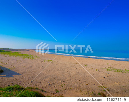 從海岸線眺望南房總海岸 從海岸線眺望南房總海岸 116275249