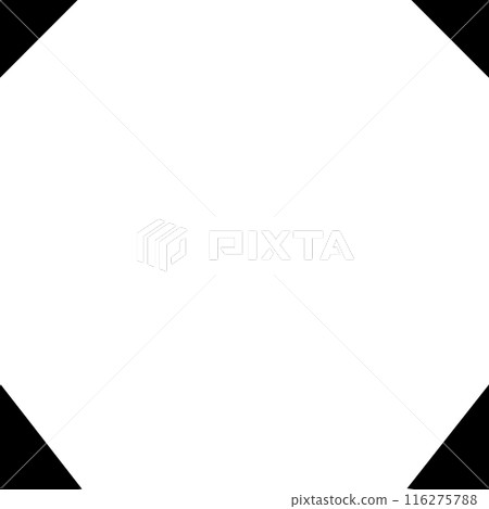 Black square frame material Black square frame material 116275788