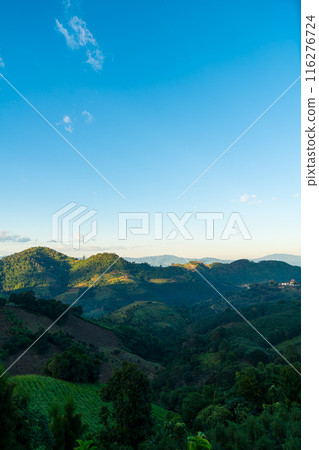 beautiful mountain hill with sky beautiful mountain hill with sky 116276724