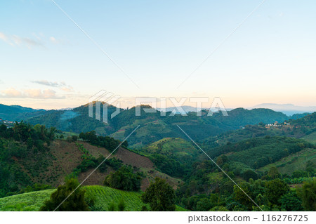 beautiful mountain hill with sky beautiful mountain hill with sky 116276725