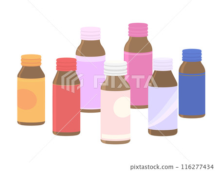 Illustration of various types of beauty drinks Illustration of various types of beauty drinks 116277434