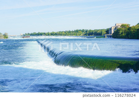 Water flow where there are steps Water flow where there are steps 116278024