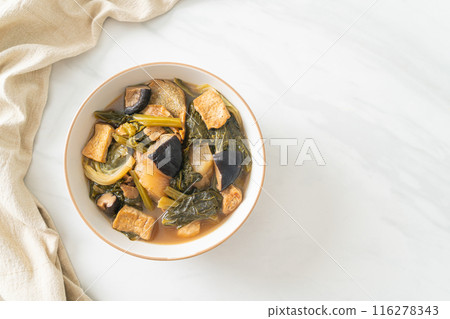 Chinese vegetable stew with tofu or mixture of vegetables soup Chinese vegetable stew with tofu or mixture of vegetables soup 116278343