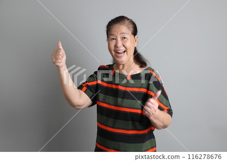 Senior Asian Woman 116278676