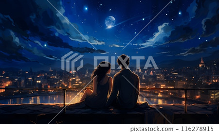A starry night date 116278915