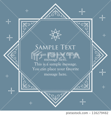 Luxury vintage style frame design set Luxury vintage style frame design set 116279482