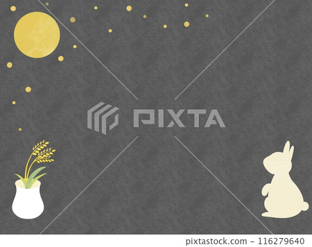 月亮觀賞背景灰色 116279640