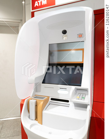 Cash dispensers installed in public spaces Cash dispensers installed in public spaces 116280147
