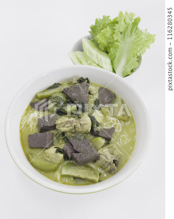 Thai green curry traditional spicy asian cuisine Thai green curry traditional spicy asian cuisine 116280345