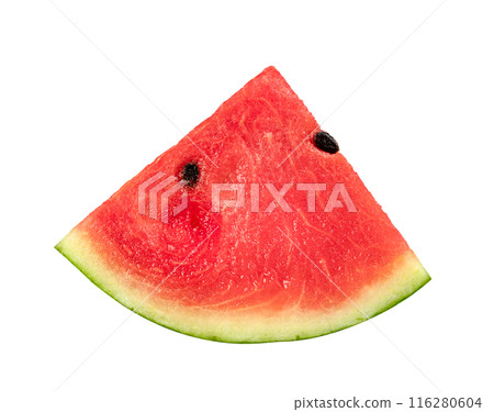 sliced watermelon isolated sliced watermelon isolated 116280604