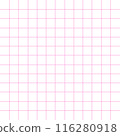 帶有網格的背景材料，如方格紙（紅色） 116280918
