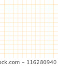 帶有網格的背景材料，如方格紙（黃色） 116280940