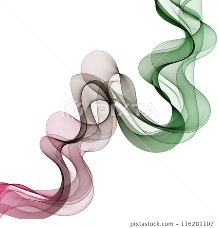 Colored wave pattern. Modern design element. eps 10 Colored wave pattern. Modern design element. eps 10 116281107