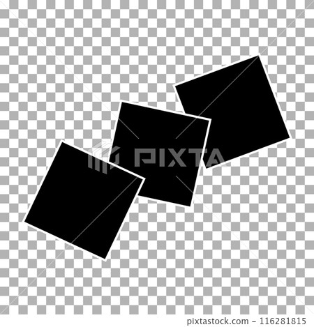 Photo frame, film set. Retro vintage photography with shadow. Digital instant image. Photo frame, film set. Retro vintage photography with shadow. Digital instant image. 116281815