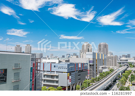 Buildings in Odaiba, Tokyo 116281997