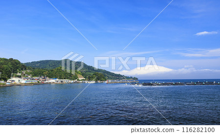 Fuji seen from the sea 116282100
