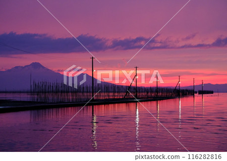 Seabed road at dusk Seabed road at dusk 116282816